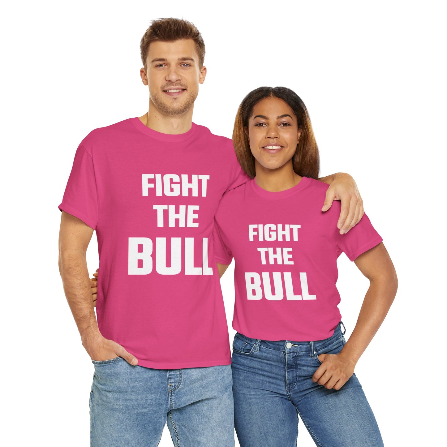 Fight The Bull Graphic Tee - Unisex Cotton T-Shirt