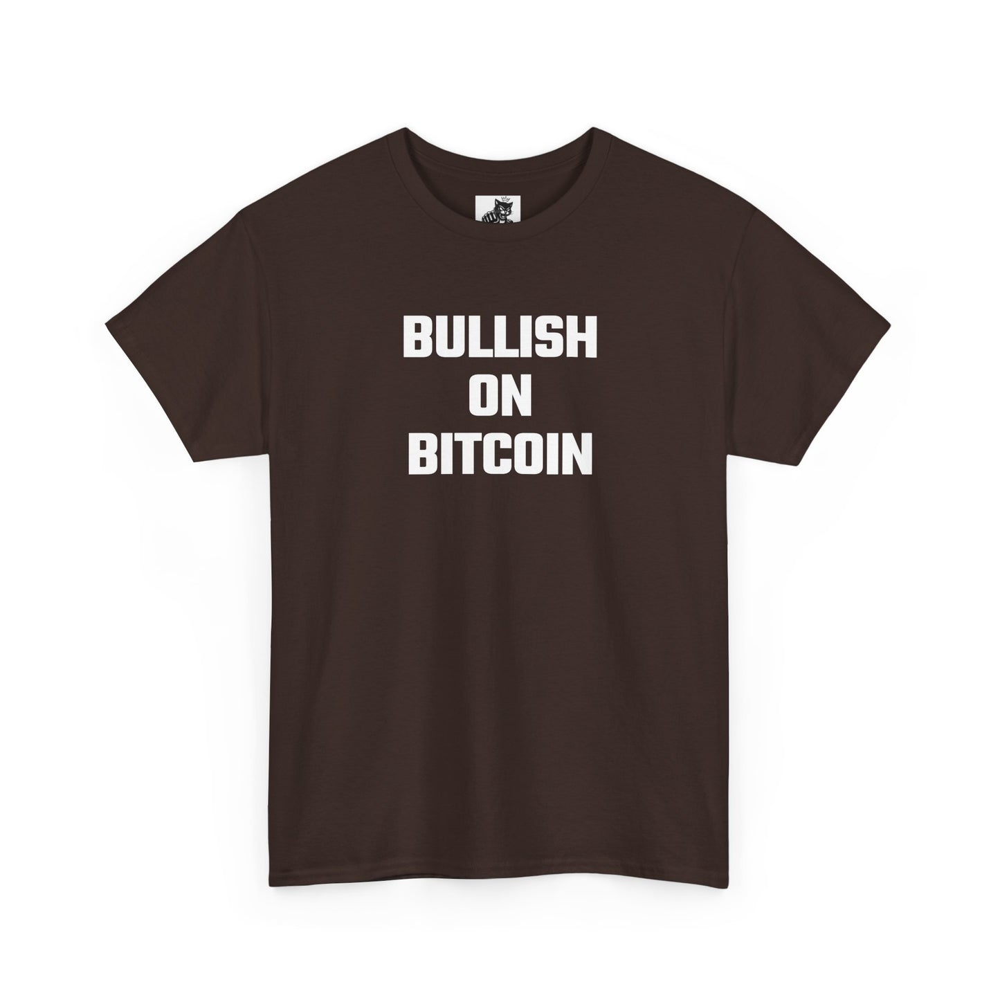 Bullish On Bitcoin Crypto Themed T-Shirt