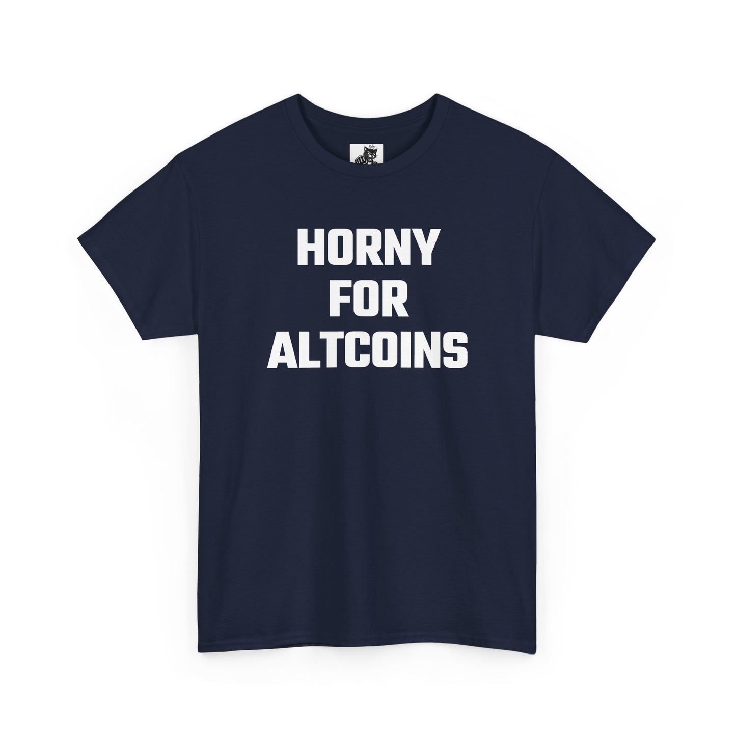 Horny For Altcoins Crypto Themed T-Shirt