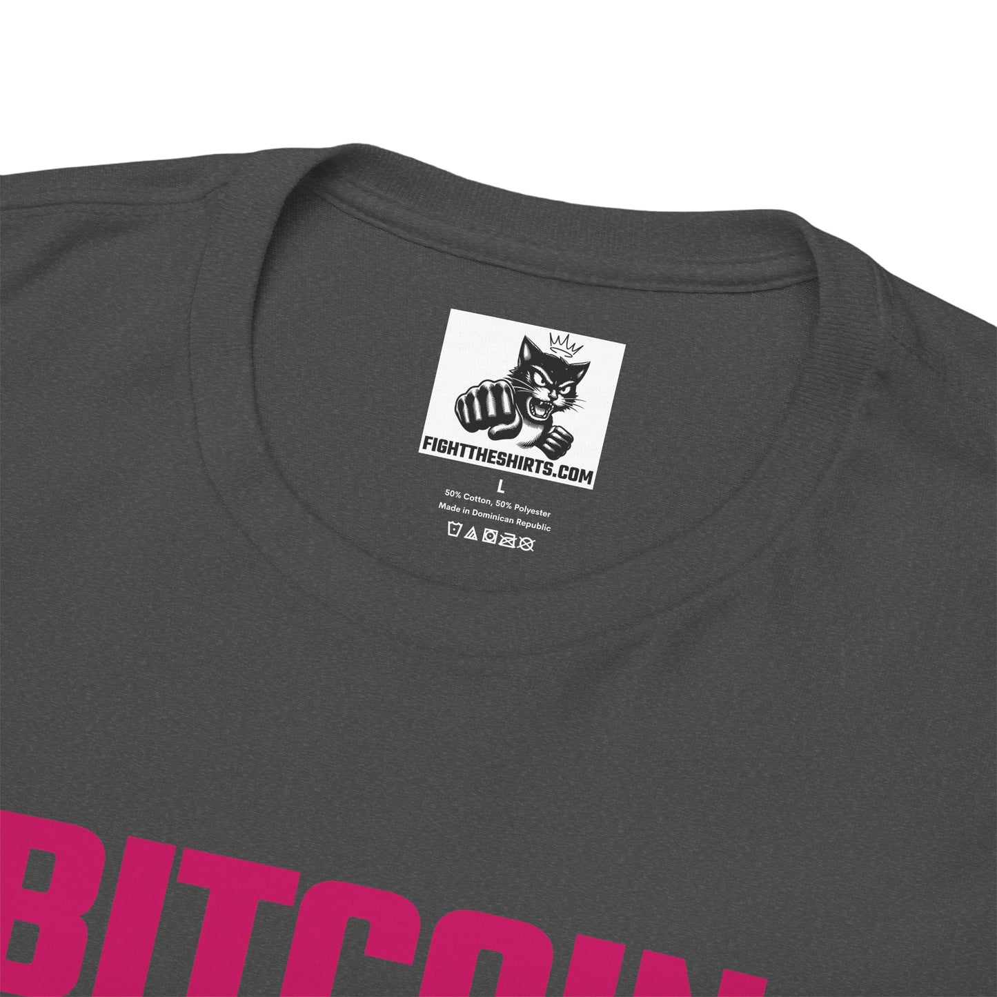 Bitcoin Simp (Version 2) Graphic Tee - Unisex Cotton T-Shirt
