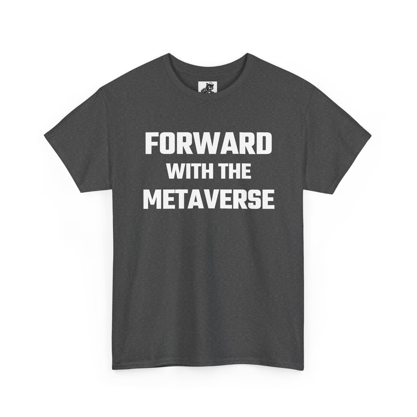 Forward With The Metaverse Graphic Tee - Unisex Cotton T-Shirt