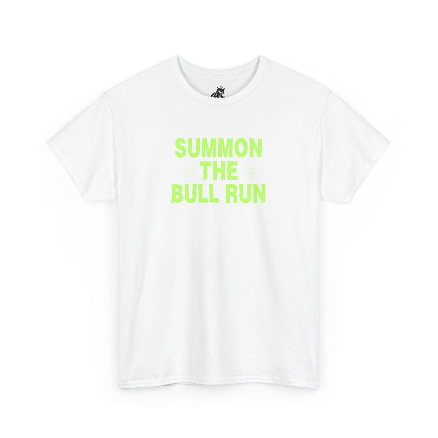 Summon The Bull Run (Version 2) Graphic Tee - Crypto Halloween T-Shirt