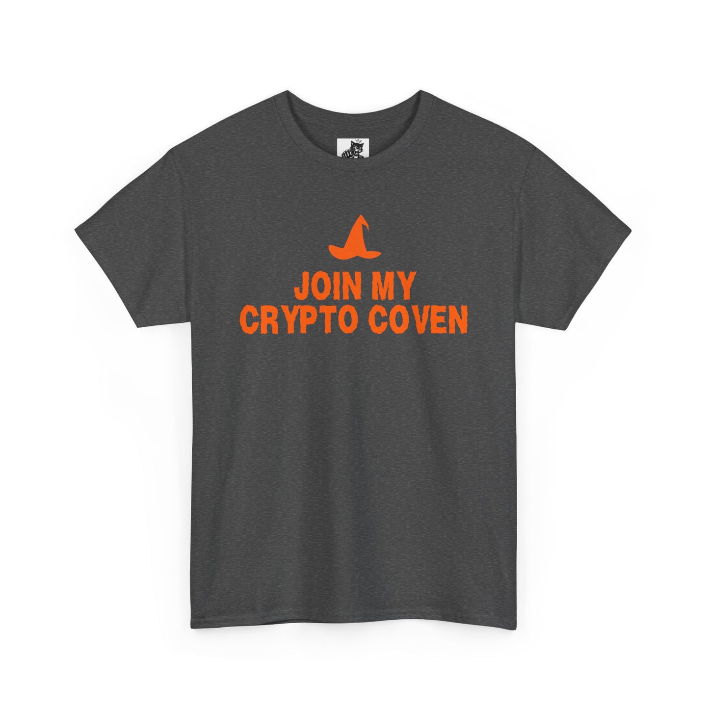 Join My Crypto Coven Graphic Tee - Crypto Halloween Witch T-Shirt