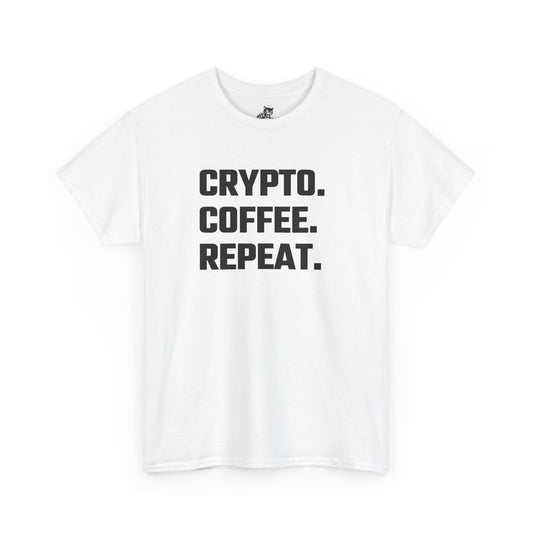 Crypto Coffee Repeat T-Shirt