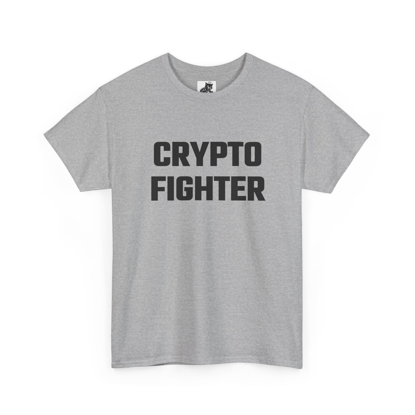 Crypto Fighter Graphic Tee - Crypto Themed T-Shirt