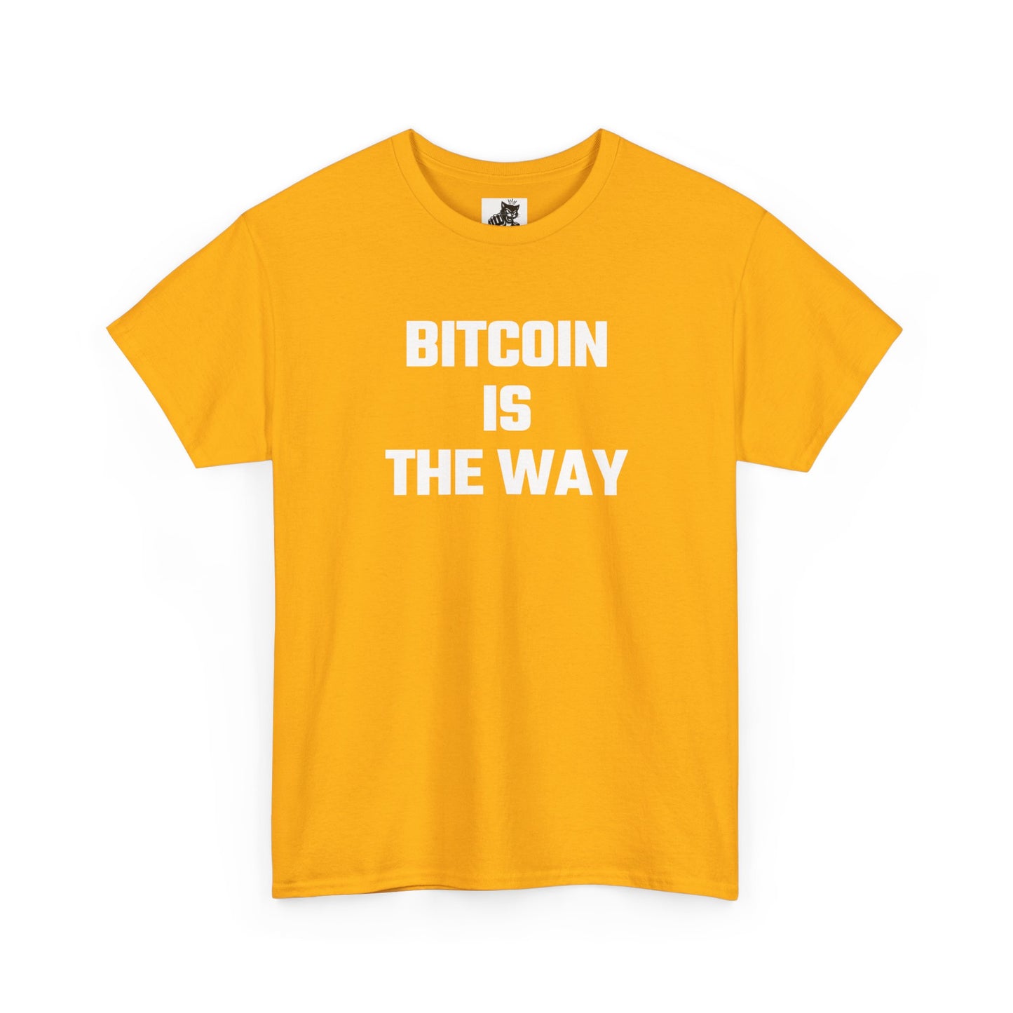 Bitcoin Is The Way Crypto Themed T-Shirt