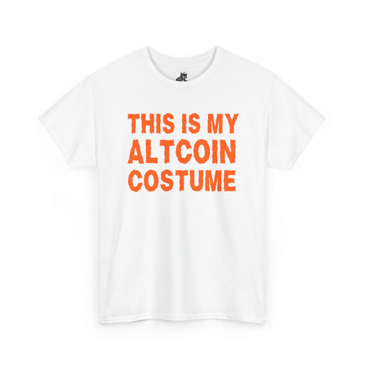 This Is My Altcoin Costume Graphic Tee - Crypto Halloween T-Shirt