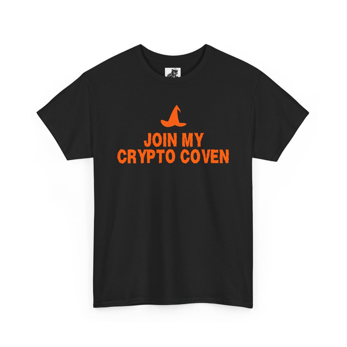 Join My Crypto Coven Graphic Tee - Crypto Halloween Witch T-Shirt