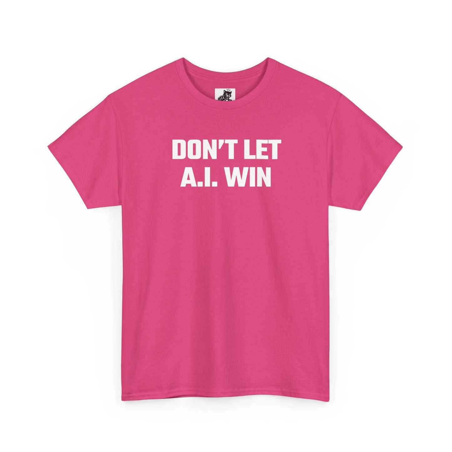 Don't Let A.I. Win Graphic Tee - Unisex Cotton T-Shirt
