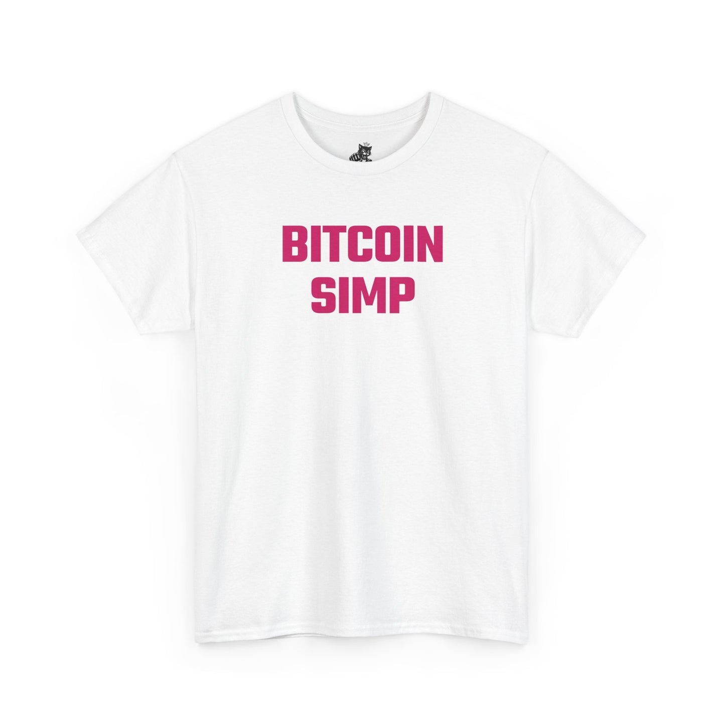 Bitcoin Simp (Version 2) Graphic Tee - Unisex Cotton T-Shirt