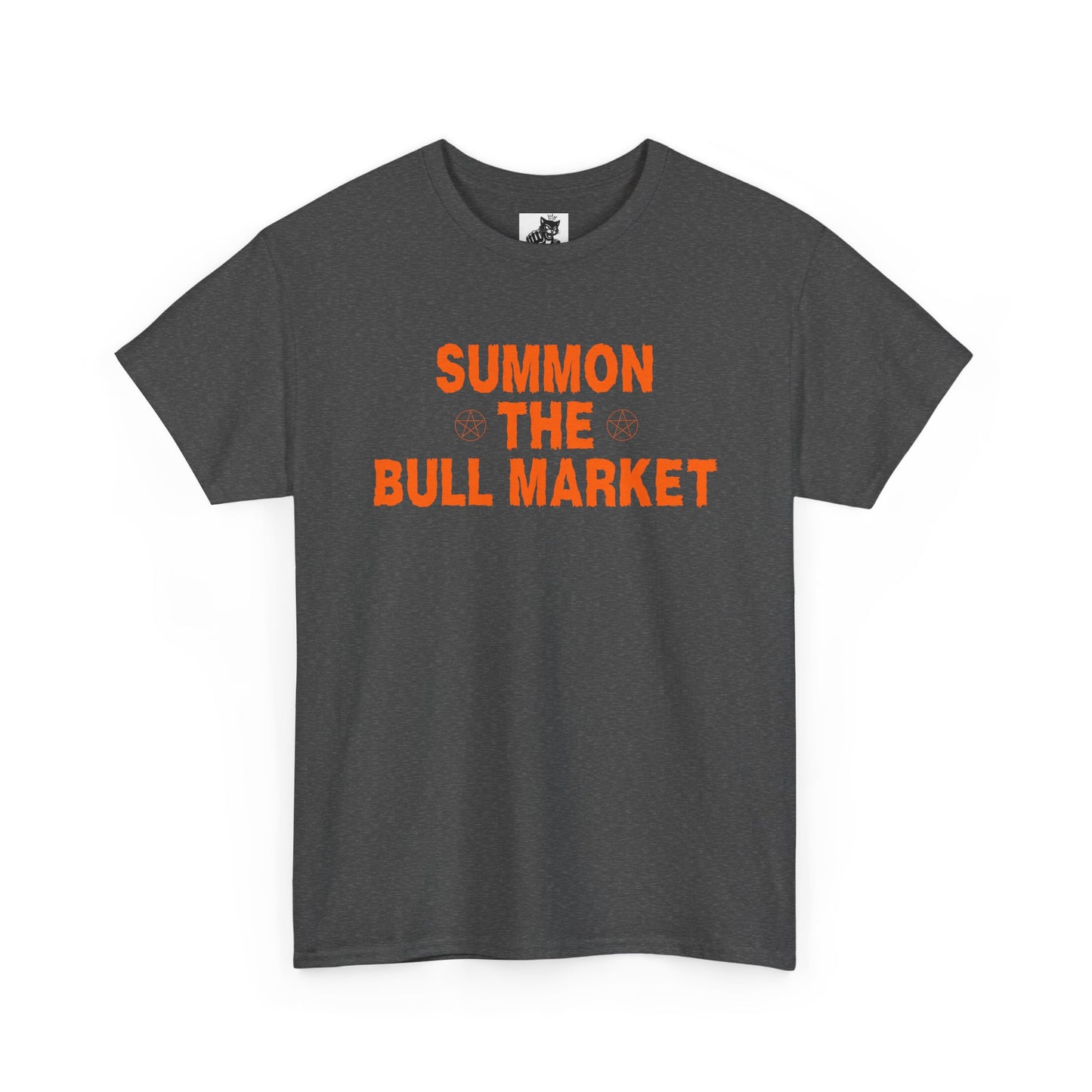 Summon The Bull Market Graphic Tee - Crypto Halloween T-Shirt