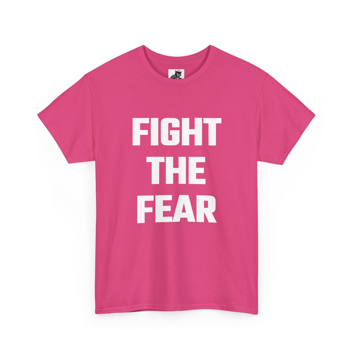 Fight The Fear Graphic Tee - Unisex Cotton T-Shirt