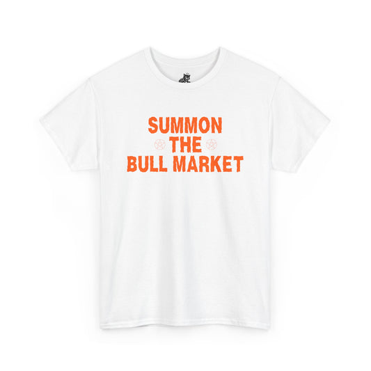 Summon The Bull Market Graphic Tee - Crypto Halloween T-Shirt