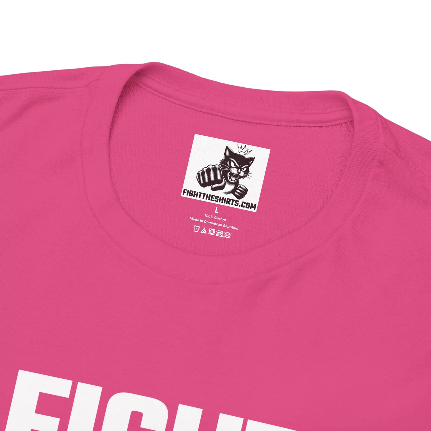 Fight Against All The Bullshit Graphic Tee - Unisex Cotton T-Shirt