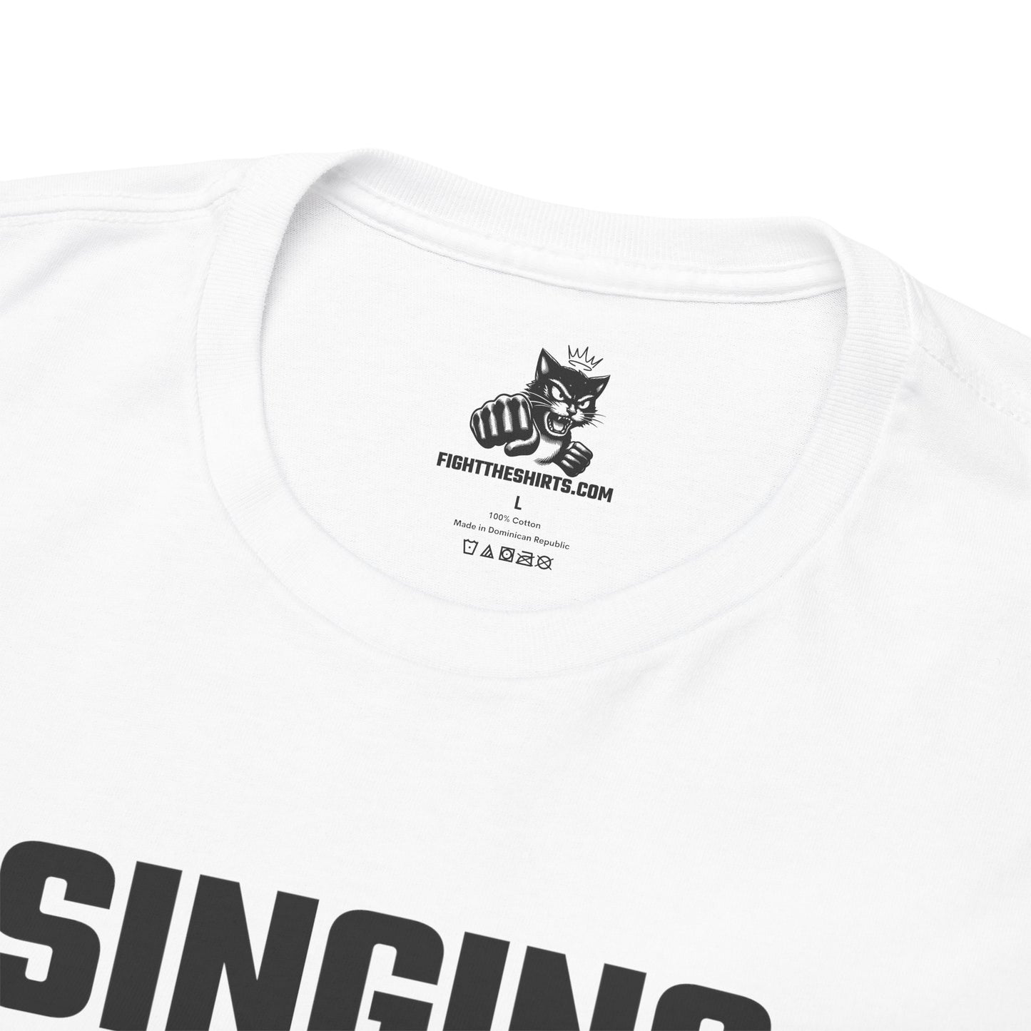 Singing Saves The World Graphic Tee - Unisex Cotton T-Shirt