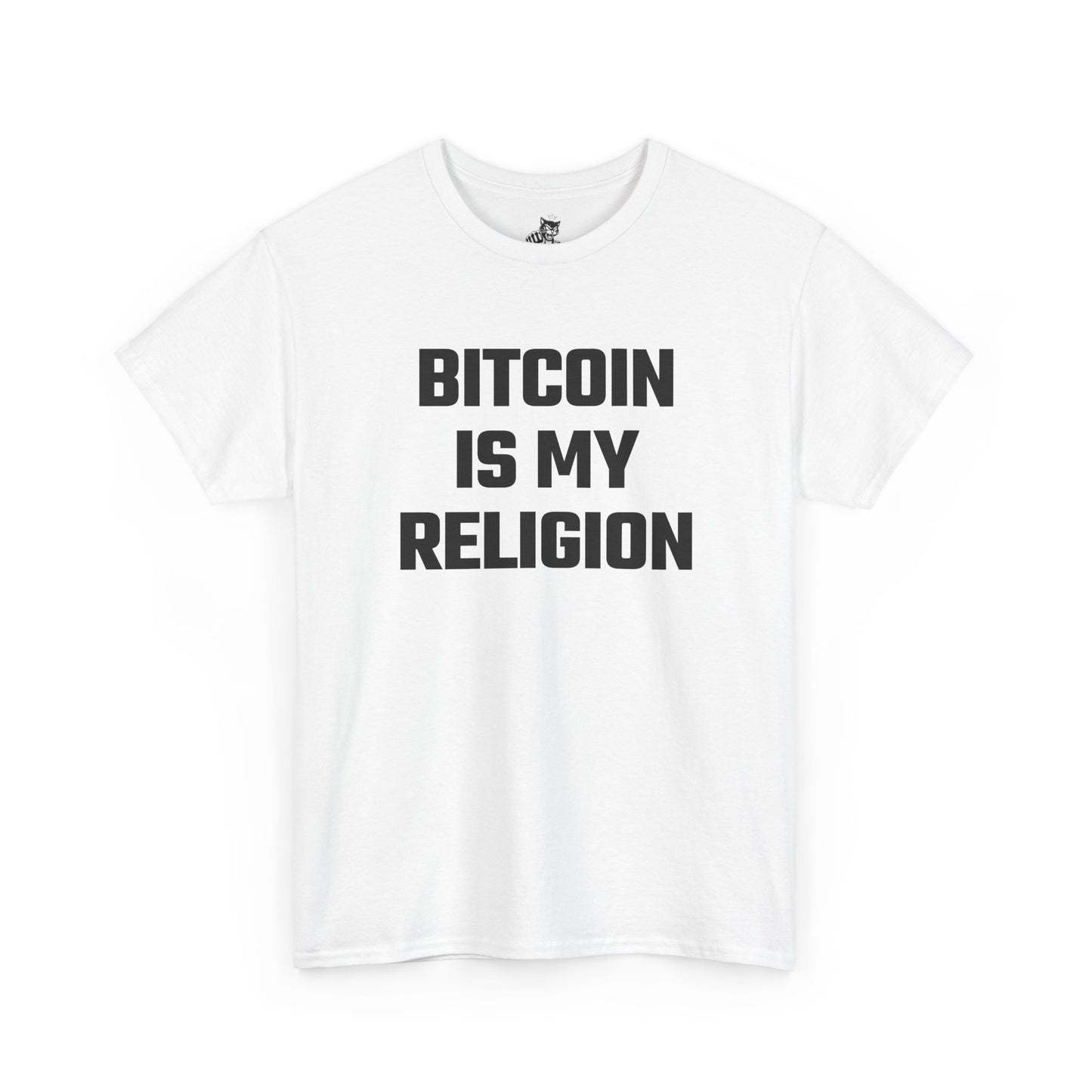 Bitcoin Is My Religion Graphic Tee - Unisex Cotton T-Shirt