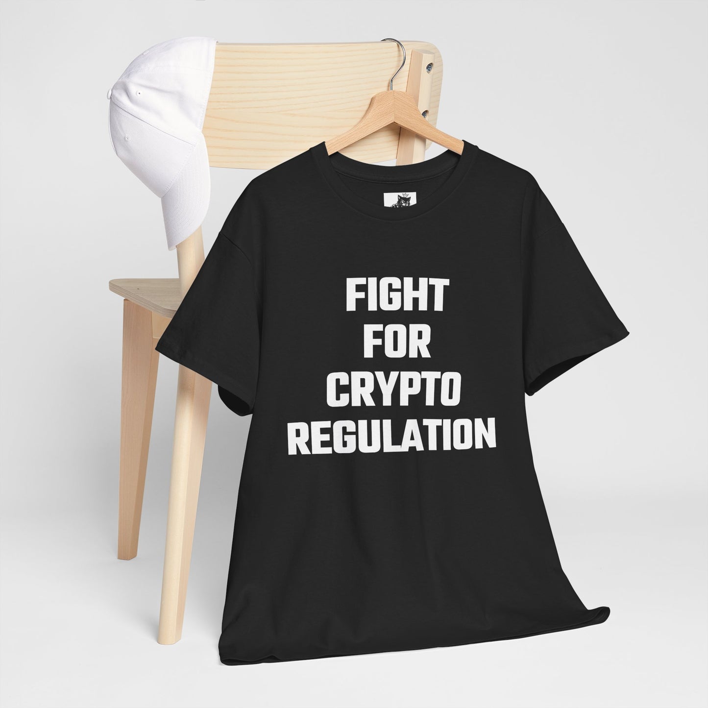 Fight For Crypto Regulation Graphic Tee - Unisex Cotton T-Shirt