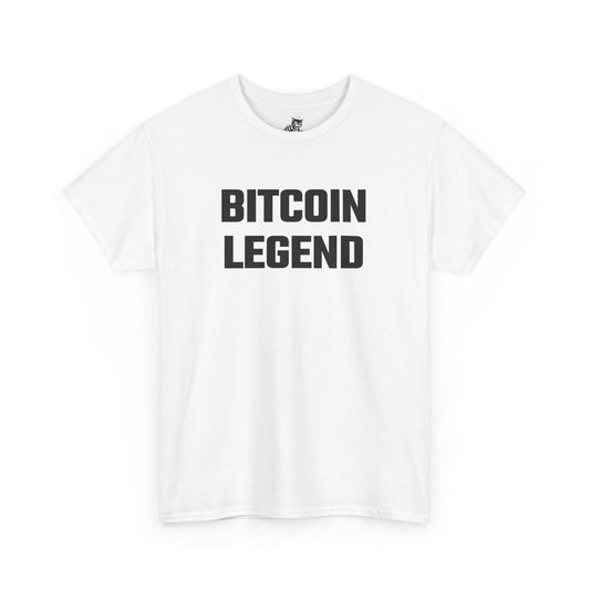 Bitcoin Legend Graphic Tee - Unisex Cotton T-Shirt