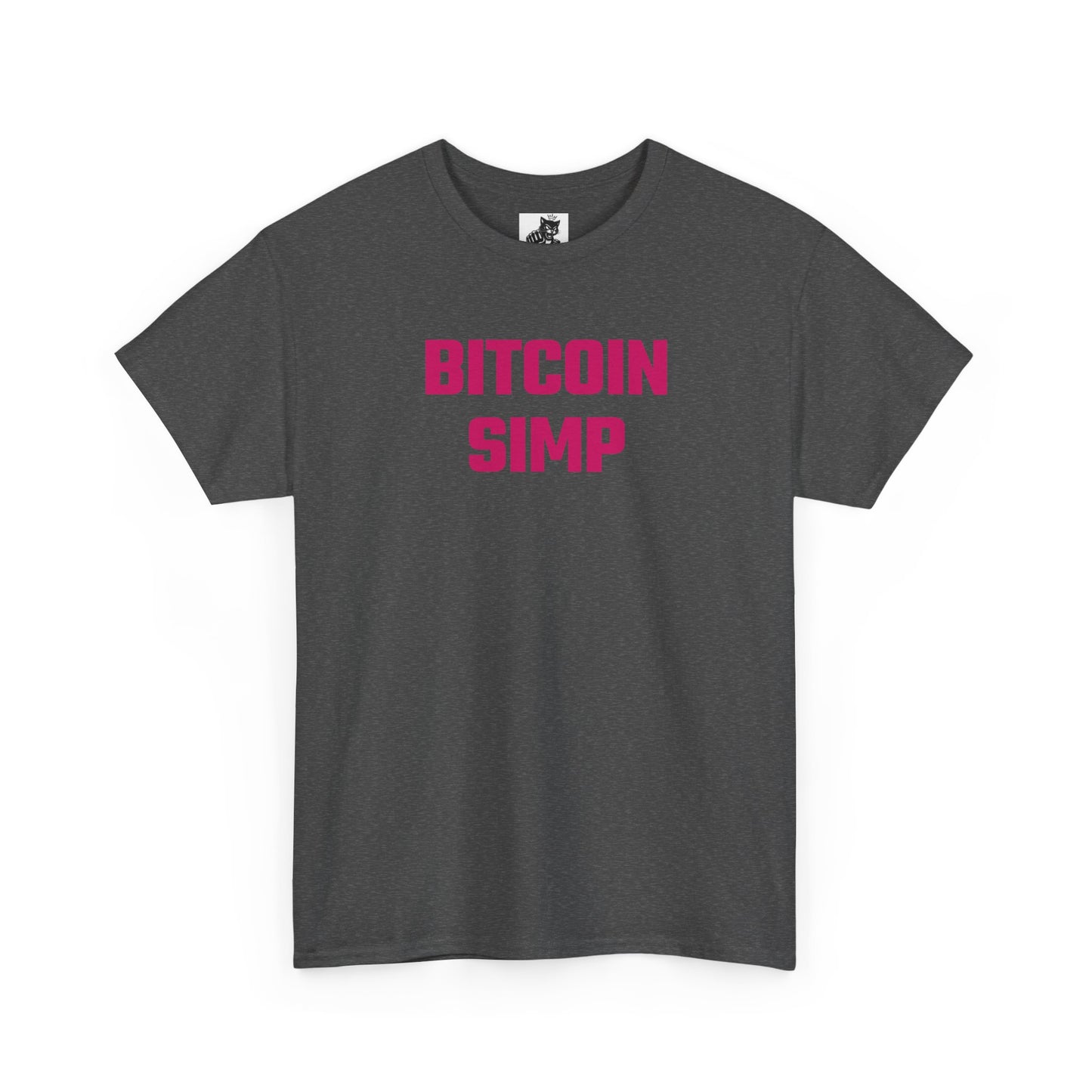 Bitcoin Simp (Version 2) Graphic Tee - Unisex Cotton T-Shirt