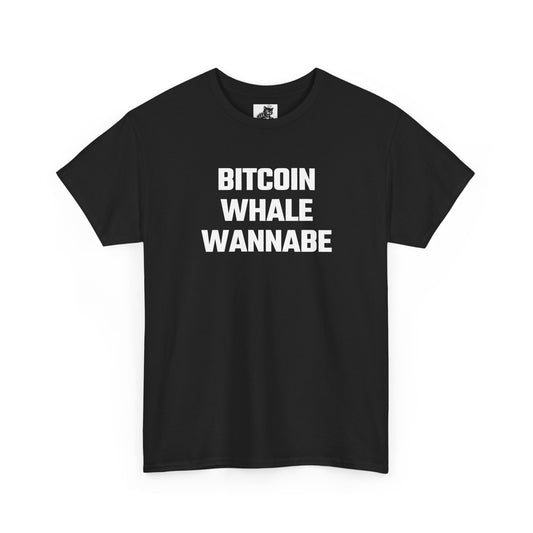 Bitcoin Whale Wannabe Crypto Themed T-Shirt