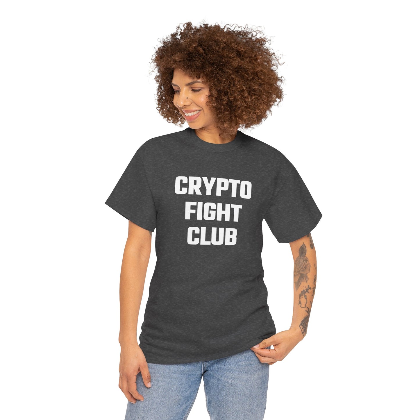 Crypto Fight Club Graphic Tee - Unisex Cotton T-Shirt