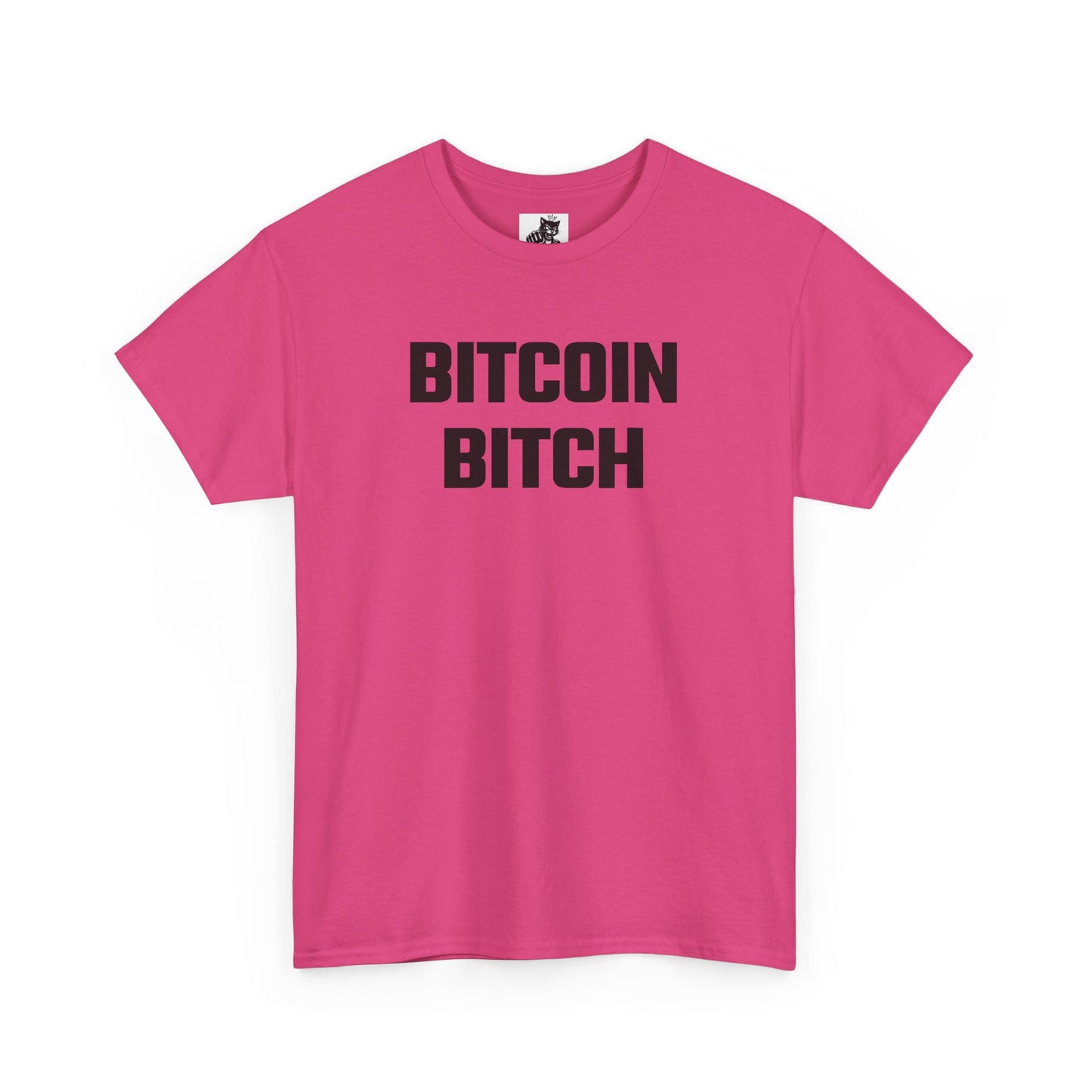 Bitcoin Bitch (Version 2) Graphic Tee - Unisex Cotton T-Shirt