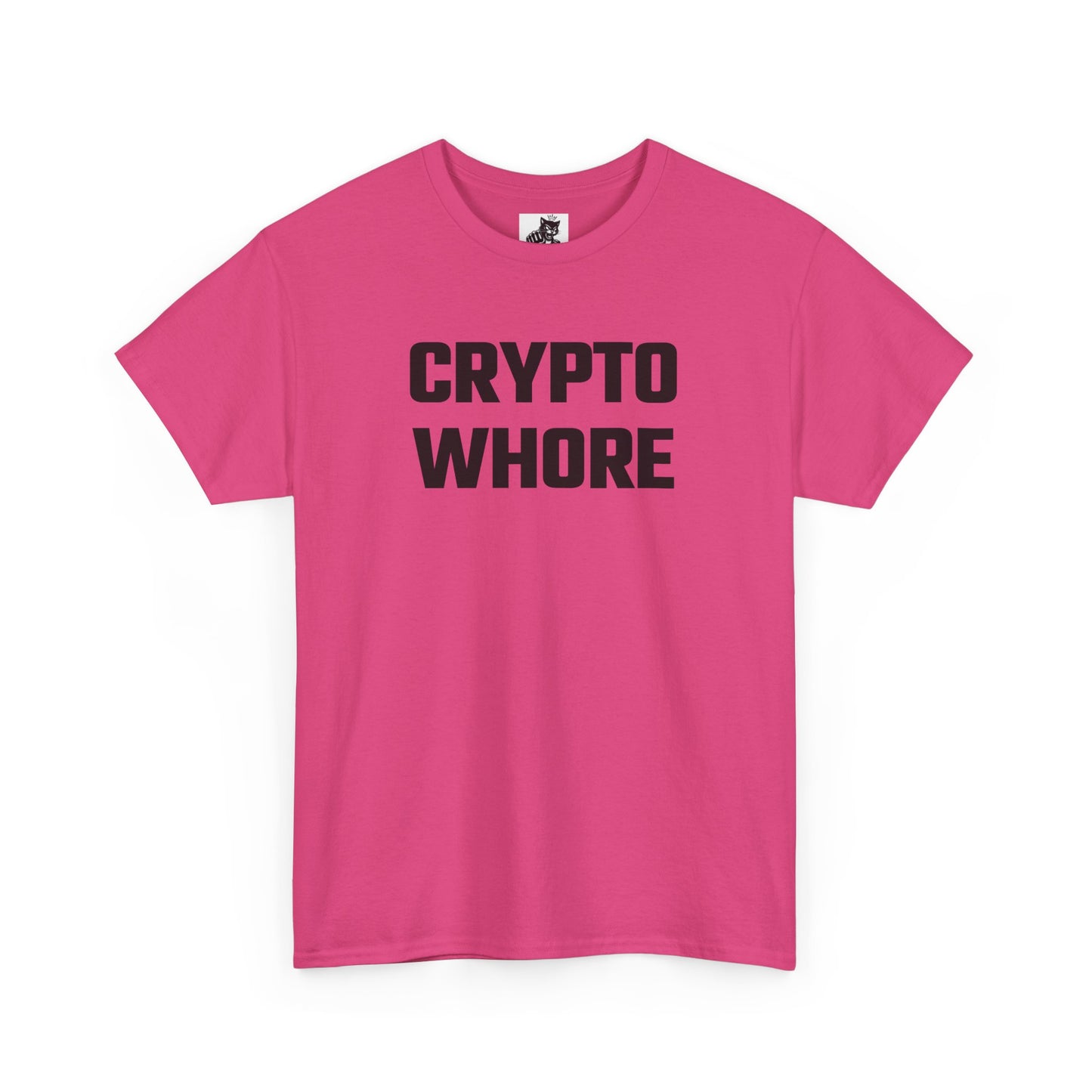 Crypto Whore (Version 2) Graphic Tee - Unisex Cotton T-Shirt