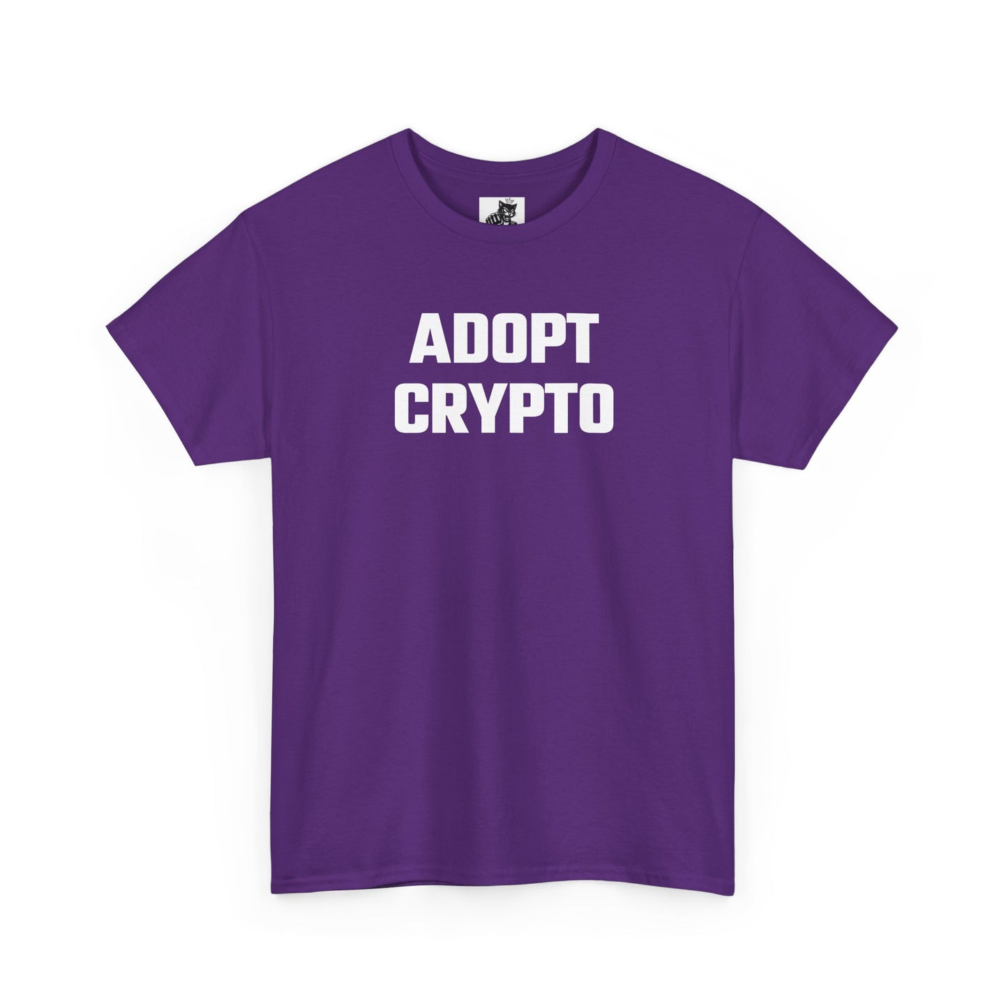 Adopt Crypto Graphic T-Shirt