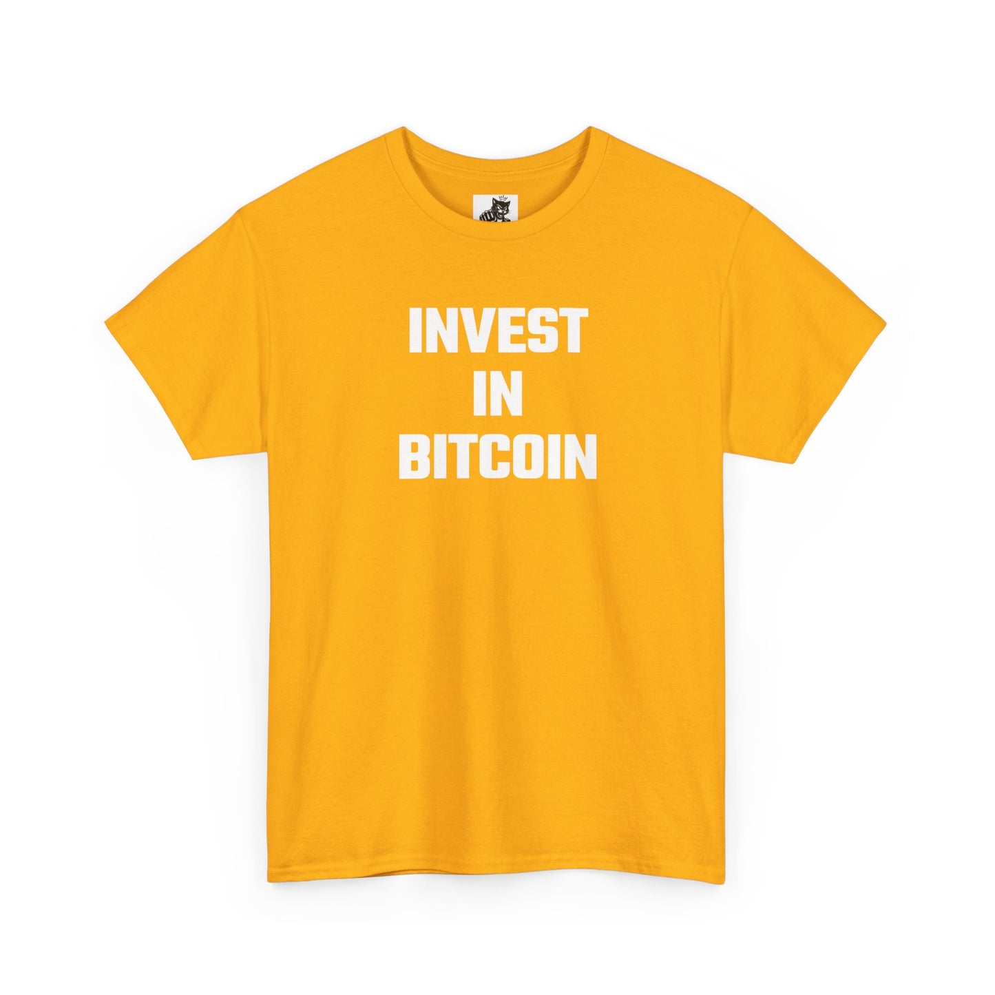 Invest In Bitcoin - Crypto Themed T-Shirt