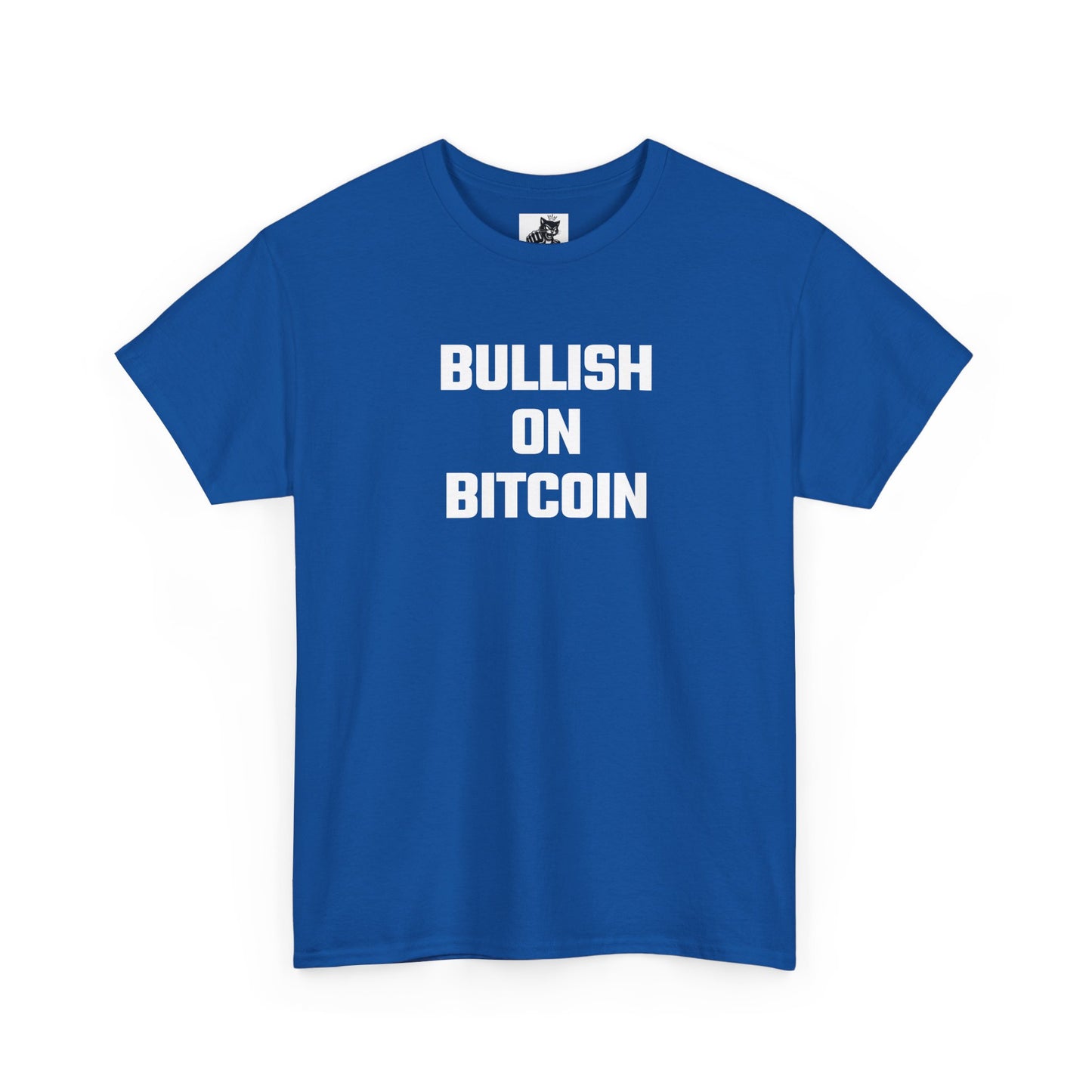 Bullish On Bitcoin Crypto Themed T-Shirt