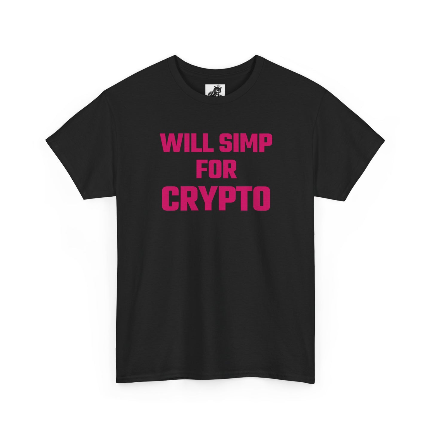 Will Simp For Crypto (Version 2) Graphic Tee - Unisex Cotton T-Shirt