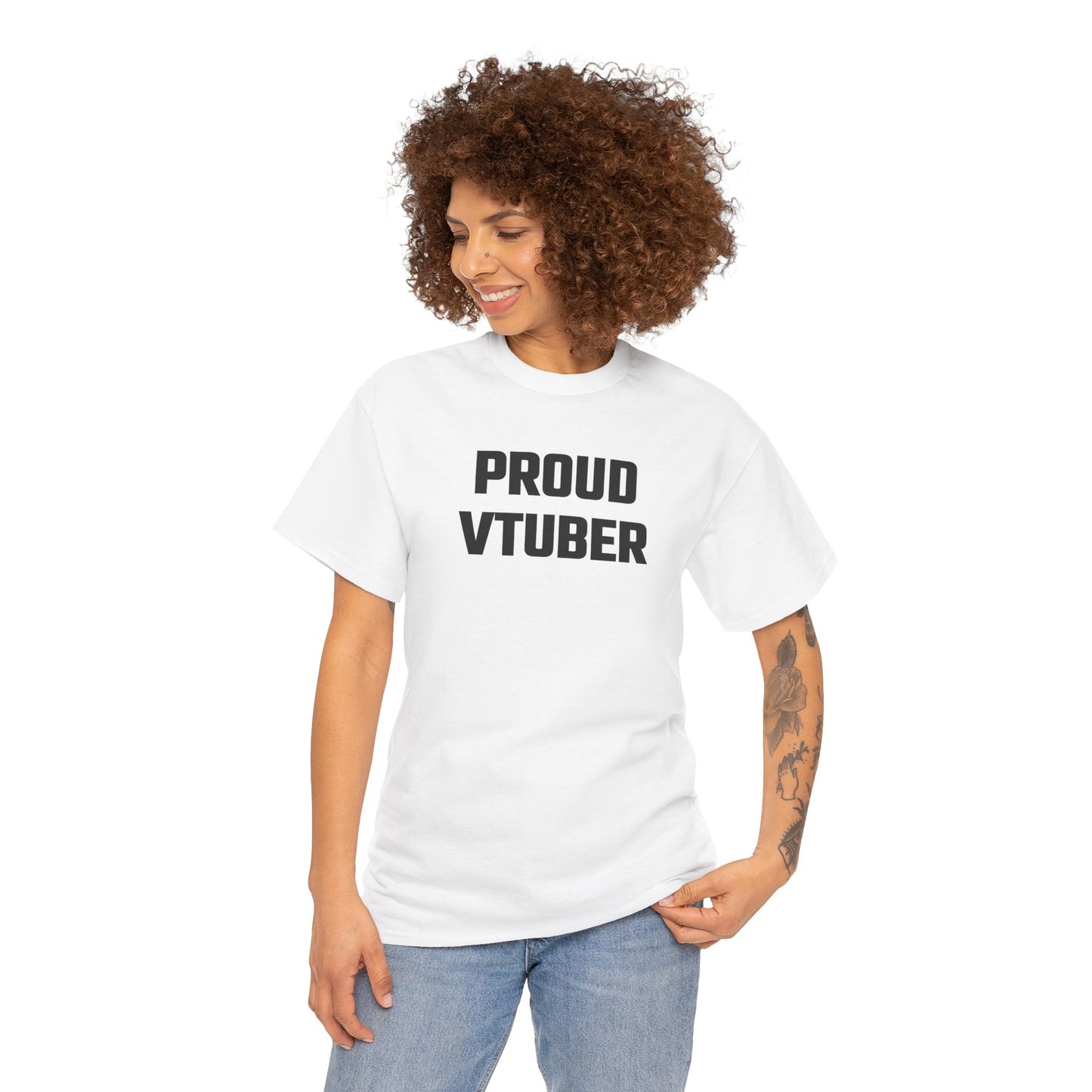 Proud VTuber Graphic Tee - Unisex Cotton T-Shirt