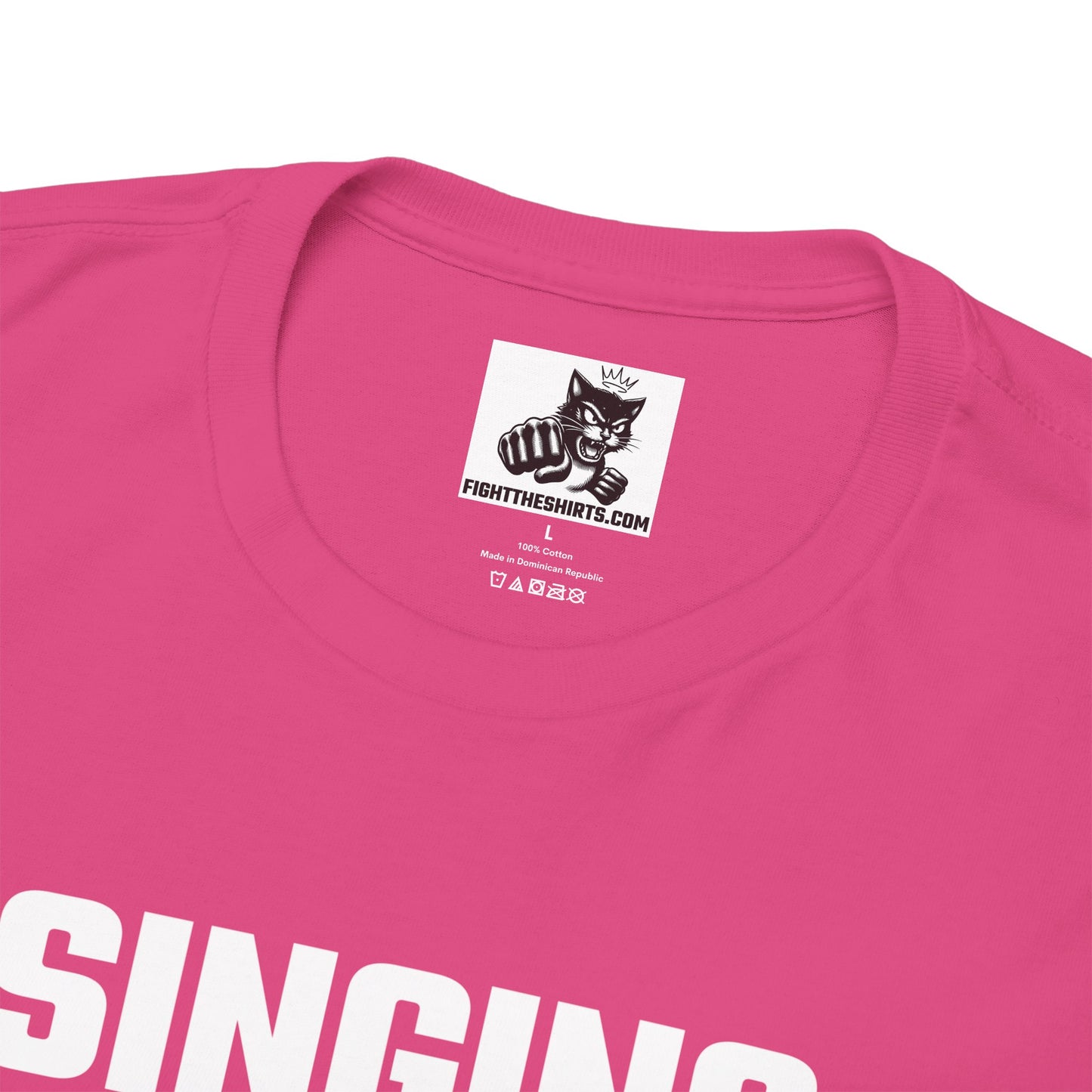 Singing Saves The World Graphic Tee - Unisex Cotton T-Shirt