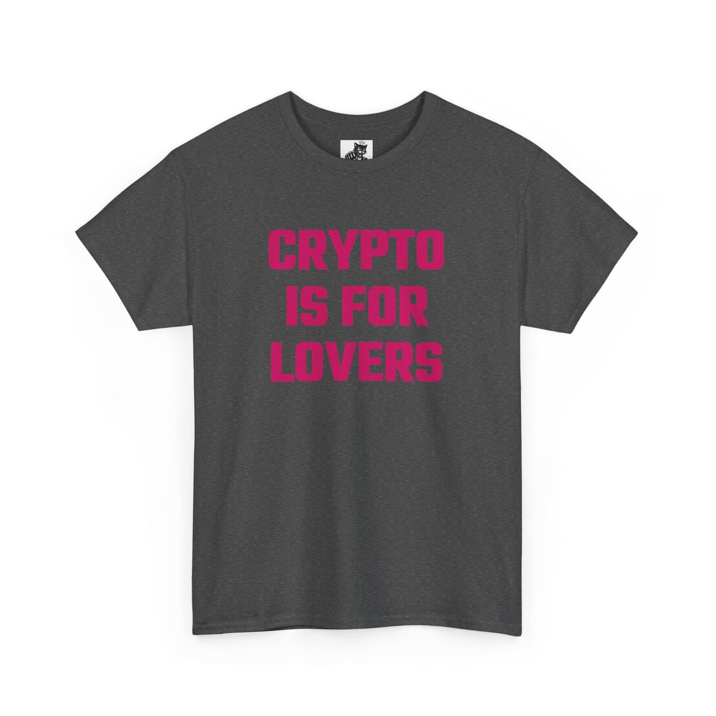 Crypto Is For Lovers (Version 2) Graphic Tee - Unisex Cotton T-Shirt