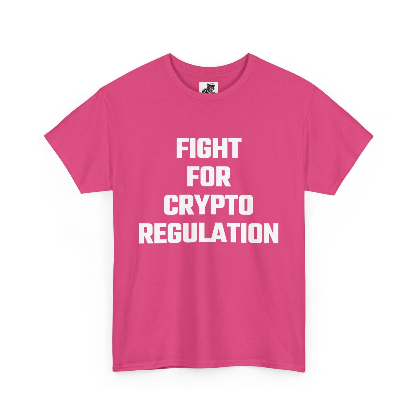 Fight For Crypto Regulation Graphic Tee - Unisex Cotton T-Shirt