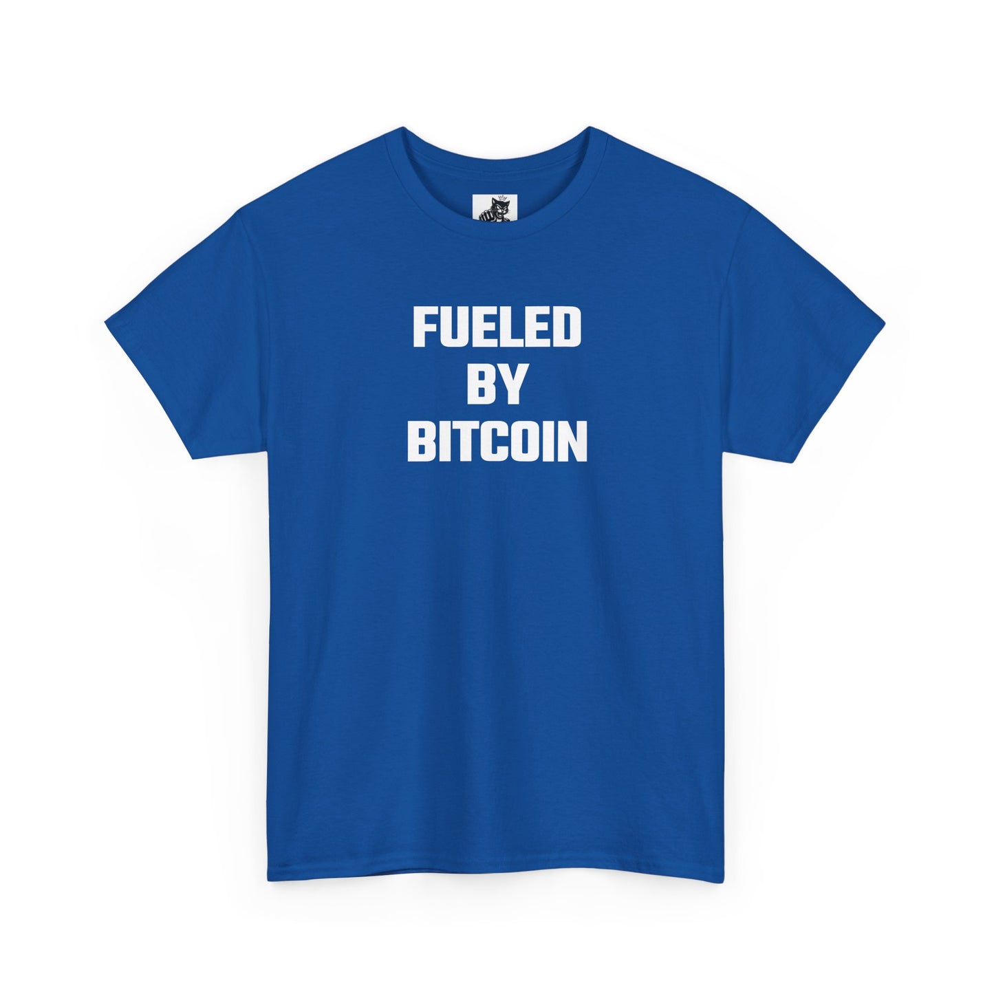 Fueled By Bitcoin Crypto Themed T-Shirt