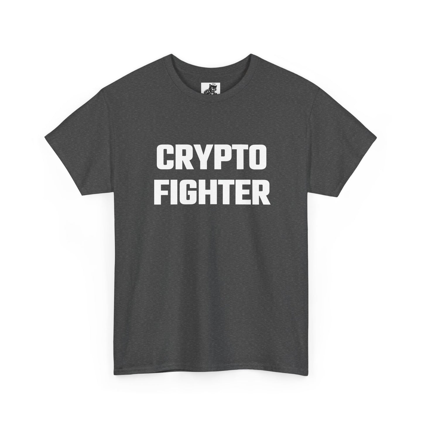 Crypto Fighter Graphic Tee - Crypto Themed T-Shirt