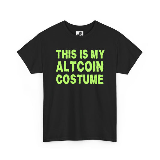 This Is My Altcoin Costume (Version 2) Graphic Tee - Crypto Halloween T-Shirt
