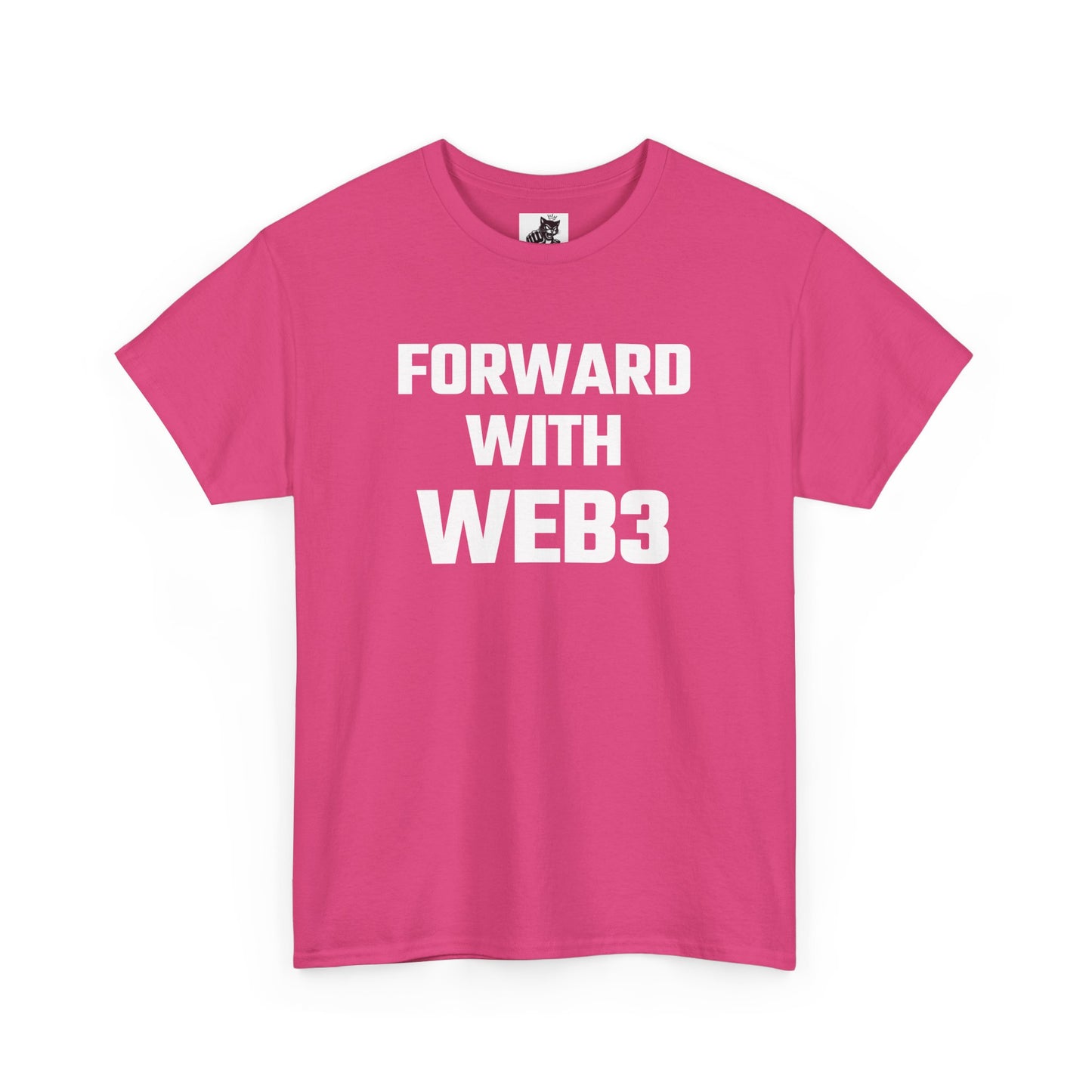 Forward With WEB3 Graphic Tee - Unisex Cotton T-Shirt