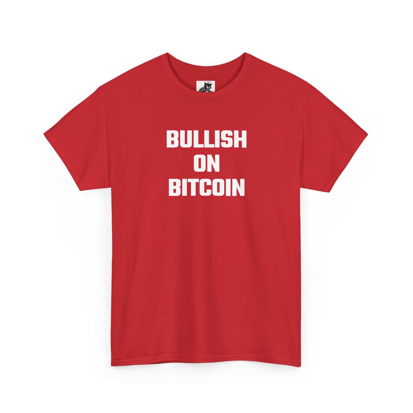 Bullish On Bitcoin Crypto Themed T-Shirt