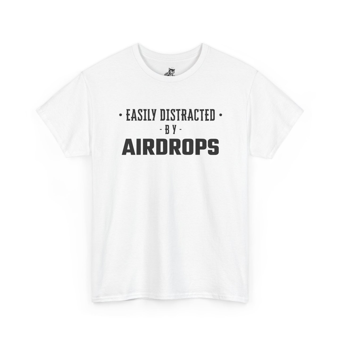 Easily Distracted By Airdrops Graphic Tee - Unisex Cotton T-Shirt