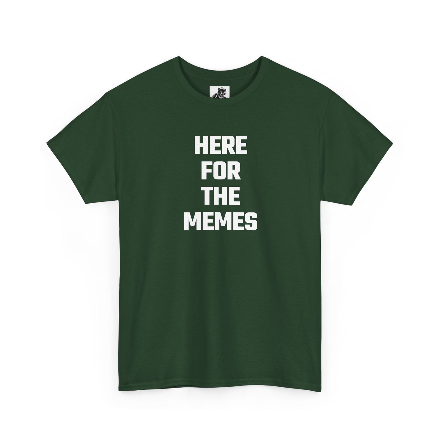 Here For The Memes Crypto Themed T-Shirt