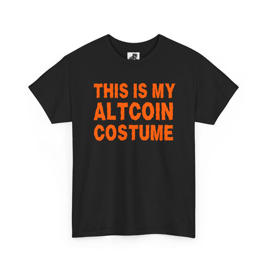 This Is My Altcoin Costume Graphic Tee - Crypto Halloween T-Shirt
