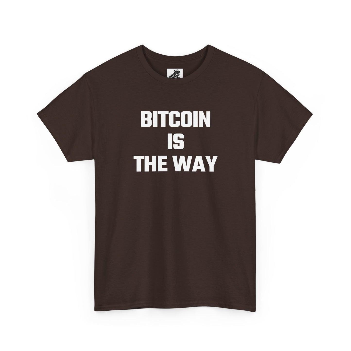 Bitcoin Is The Way Crypto Themed T-Shirt