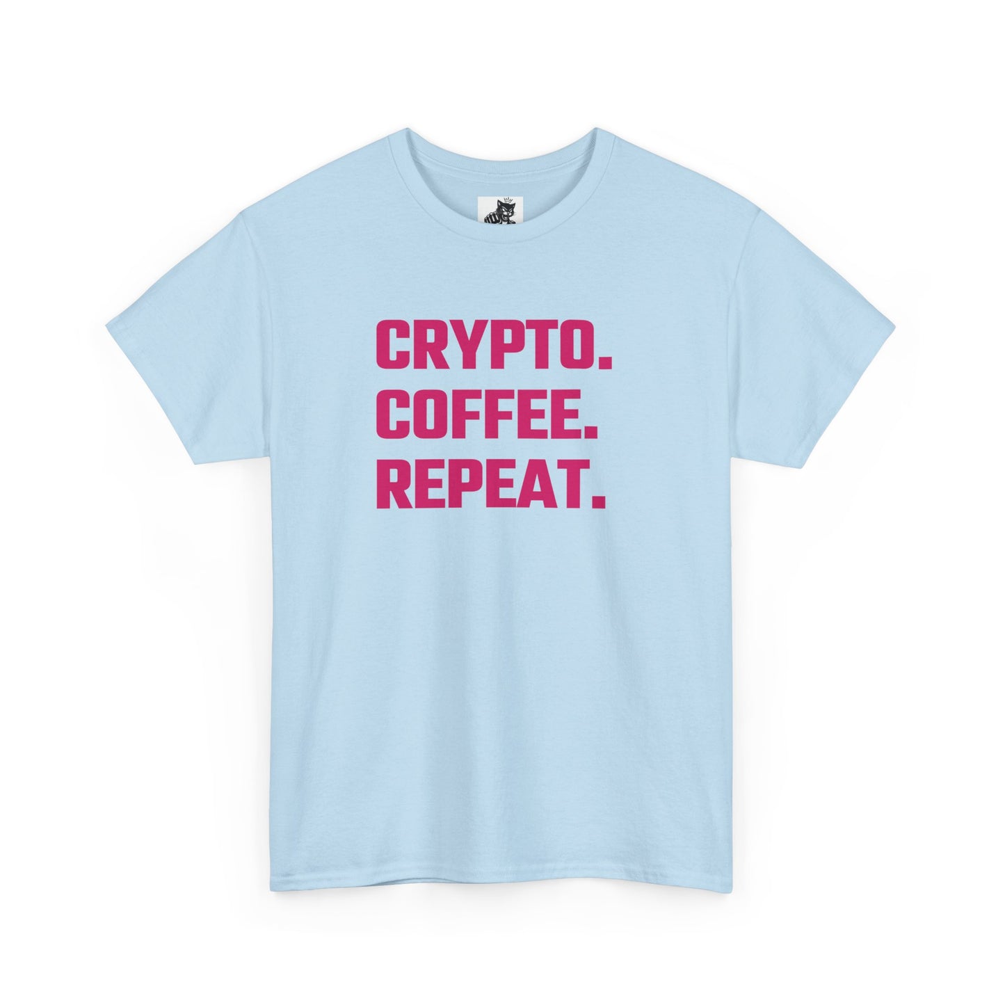 Crypto Coffee Repeat (Version 2) T-Shirt