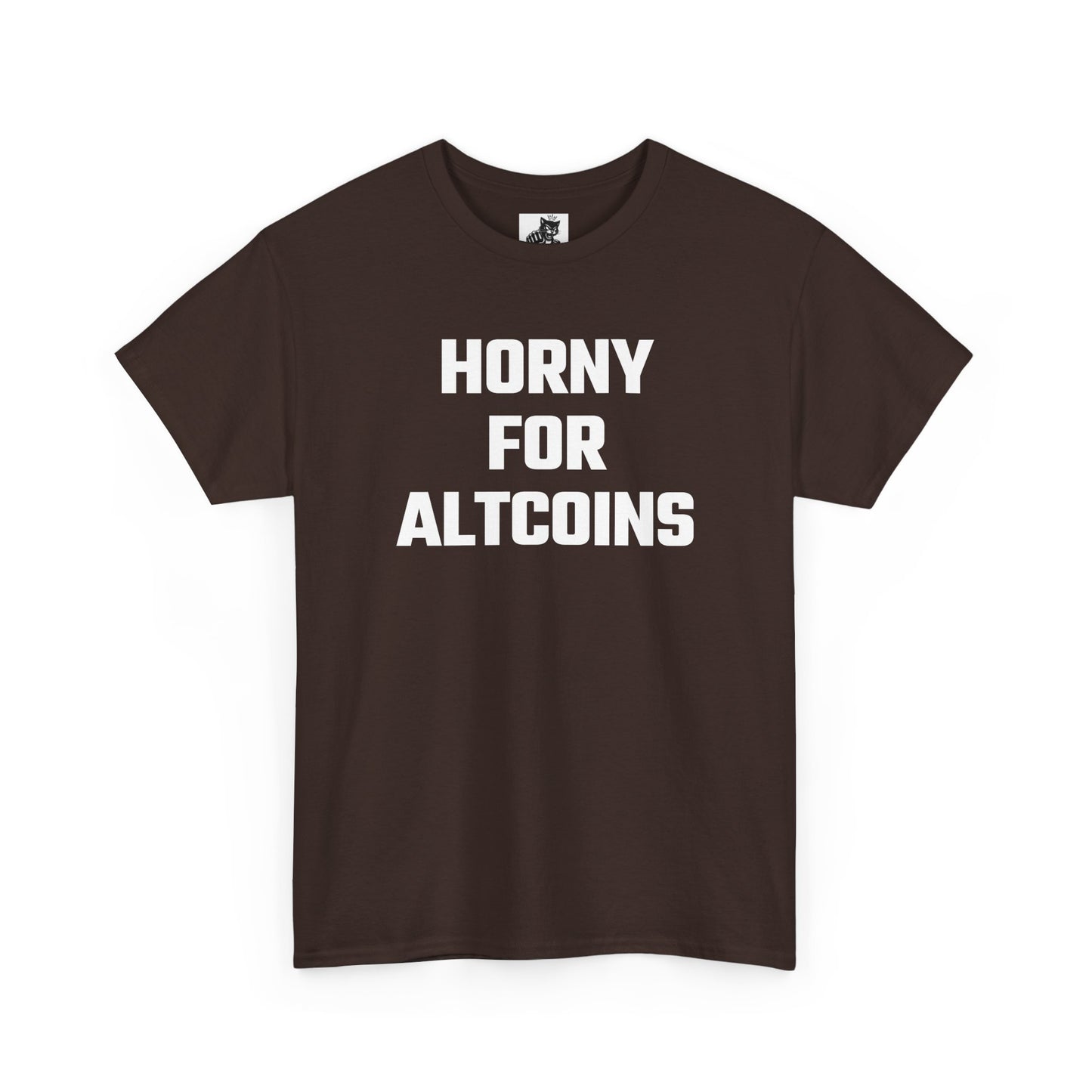 Horny For Altcoins Crypto Themed T-Shirt