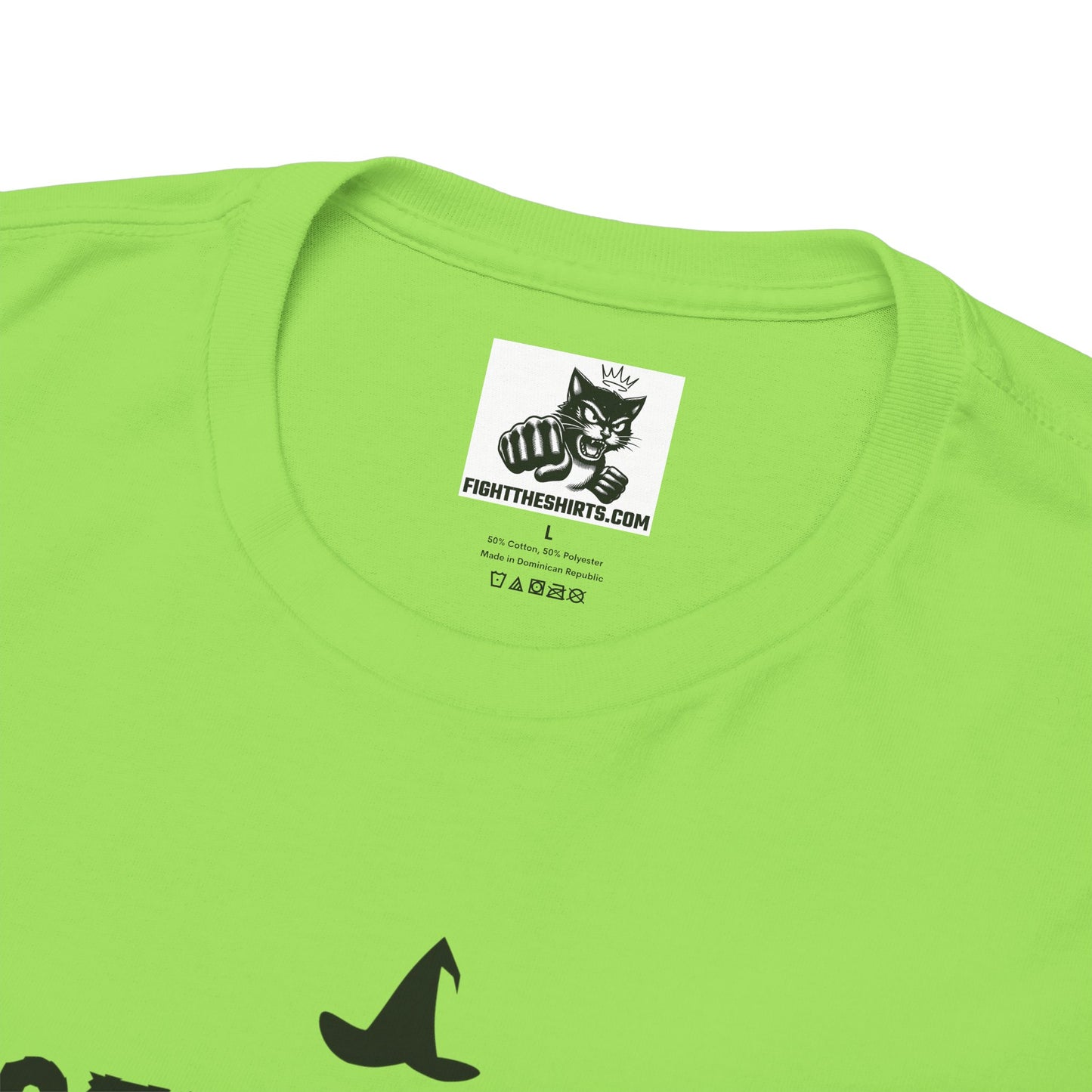 Casting Spells and Pumping Coins (Version 2) Graphic Tee - Crypto Halloween Witch T-Shirt