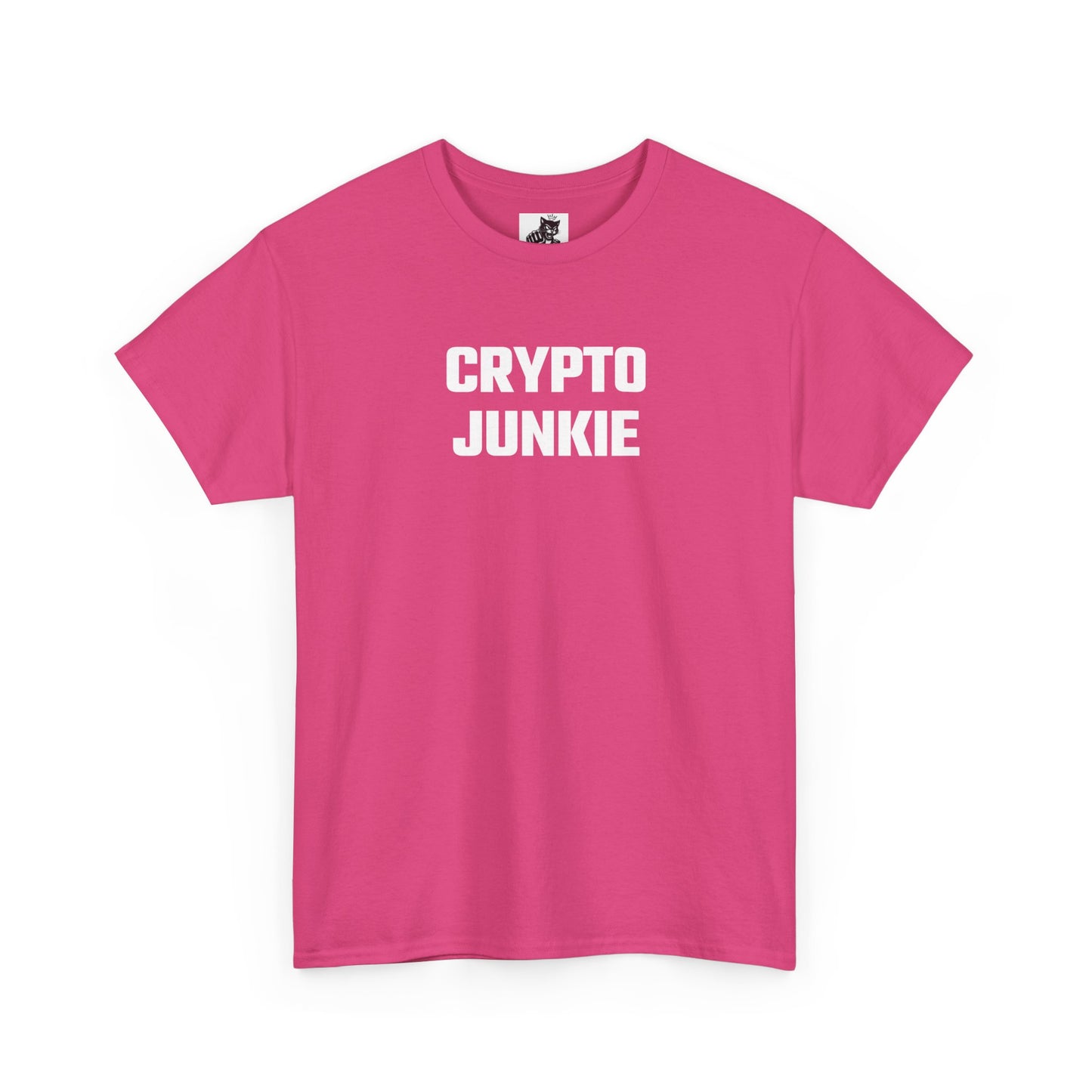 Crypto Junkie Graphic Tee - Unisex Cotton T-Shirt