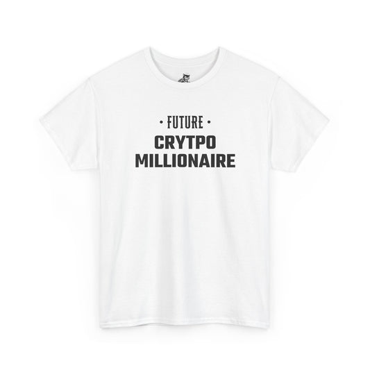 Future Crypto Millionaire Graphic Tee - Unisex Cotton T-Shirt