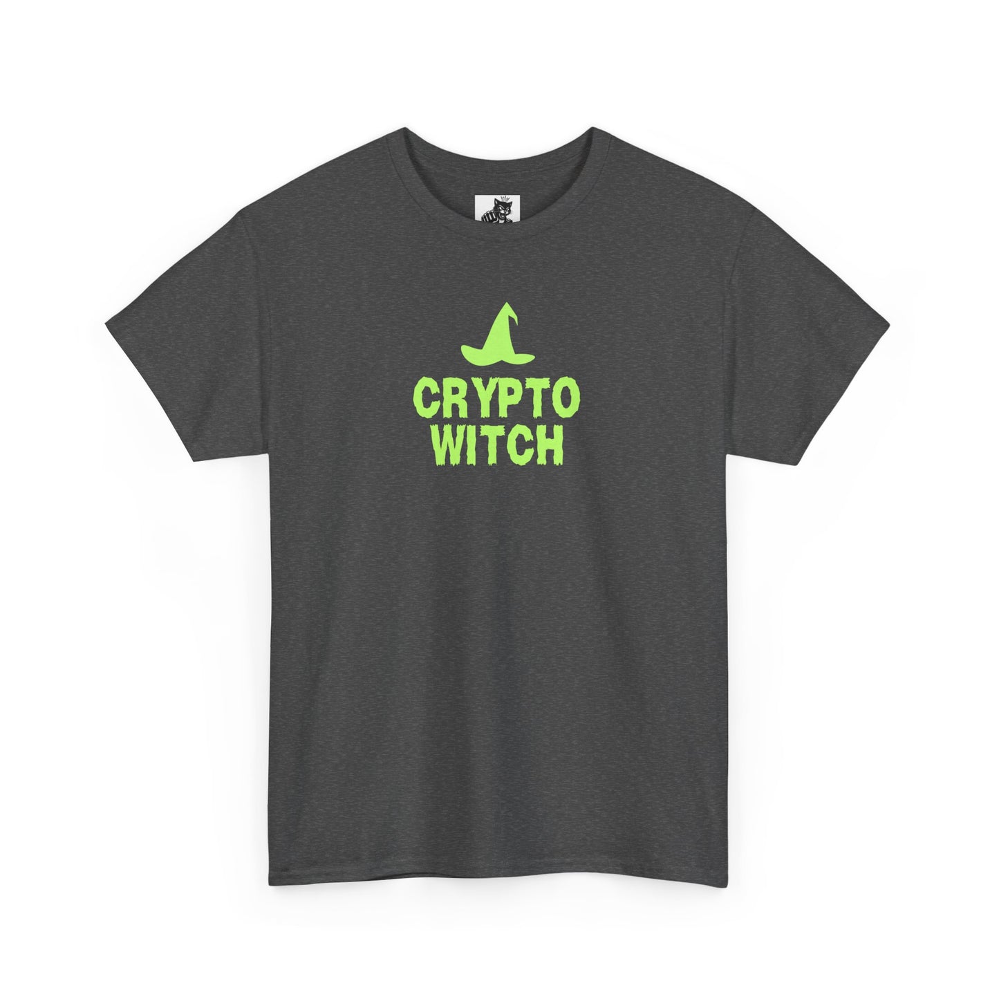 Crypto Witch (Version 2) Graphic Tee - Crypto Halloween T-Shirt